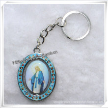 Christmas Gifts: Religious Metal Rose Key Chain (IO-ck072)